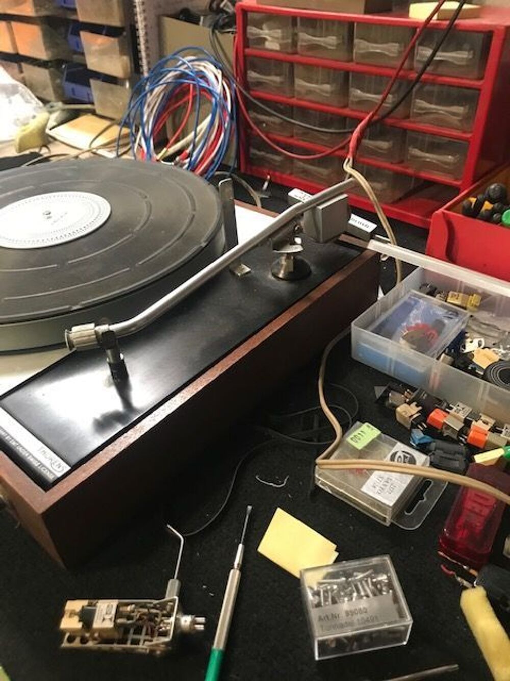Restauration et R&eacute;paration platine disque vinyle Audio et hifi