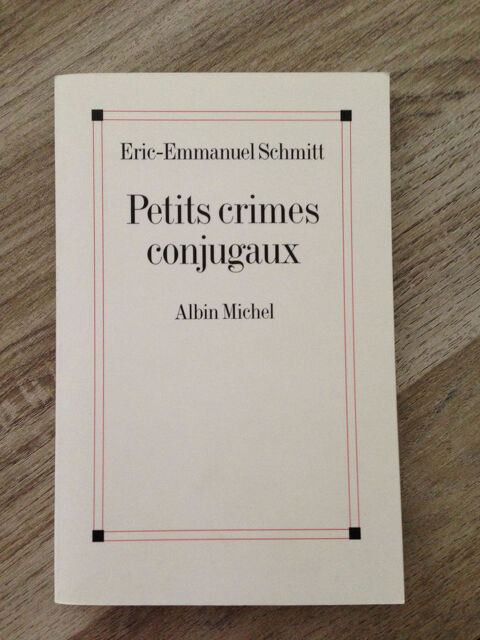 Vends Livre broché     Petits crimes conjugaux    10 Canet-en-Roussillon (66)