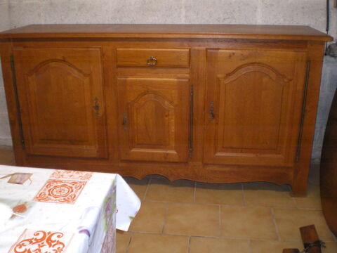 buffet en ch�ne et table ronde avec rallonge 200 Le Lude (72)