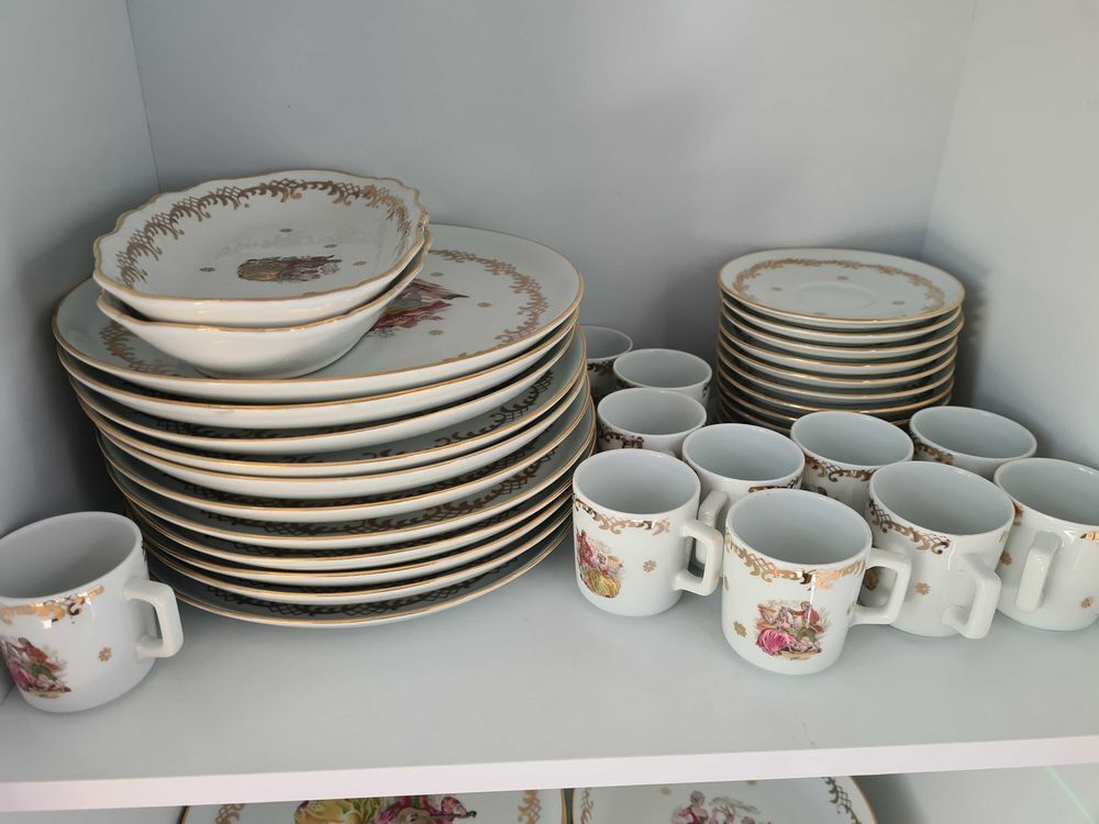 Service de table Set complet porcelaine Décoration