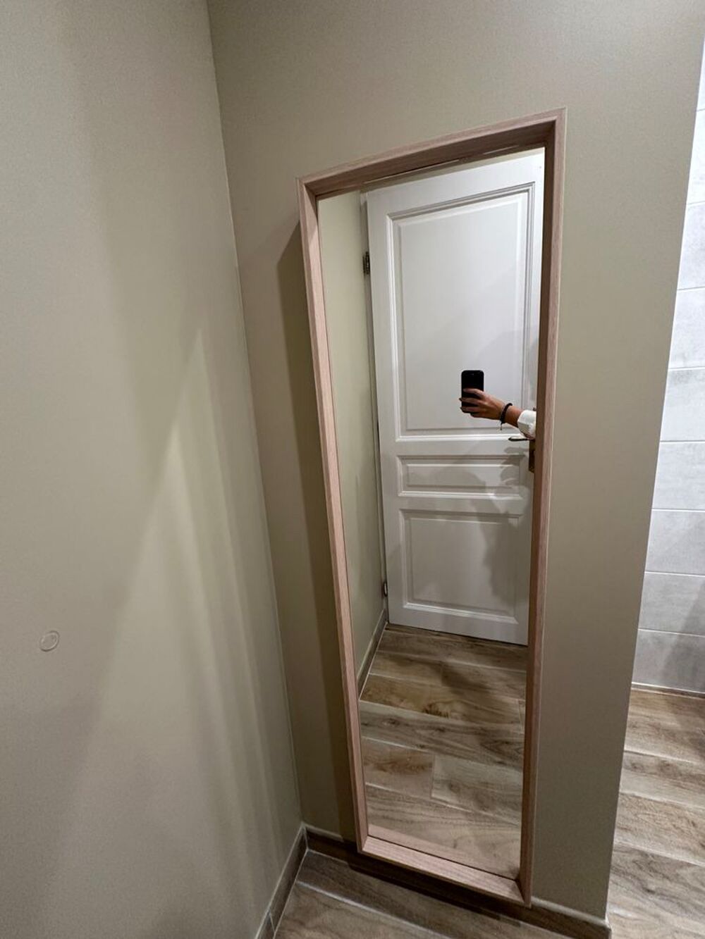 Miroir rectangulaire bois Décoration