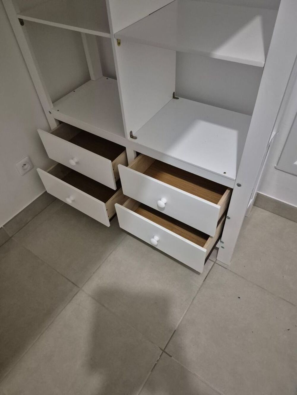 Lit simple sur&eacute;lev&eacute; Mobilier enfants
