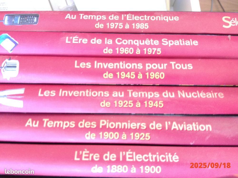 "l'&eacute;pop&eacute;e des d&eacute;couvertes et inventions ", Livres et BD