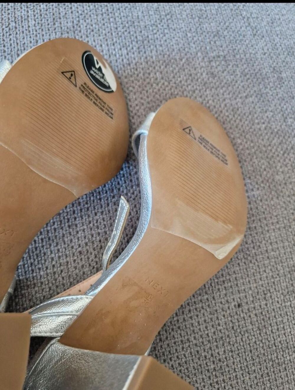 Chaussures argent&eacute;s Chaussures
