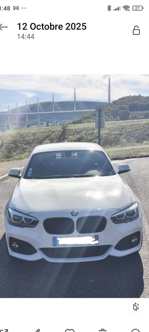 BMW S&eacute;rie 1 118i 136 ch M Sport Ultimate Pack M Sport Shadow 2018 occasion Millau 12100