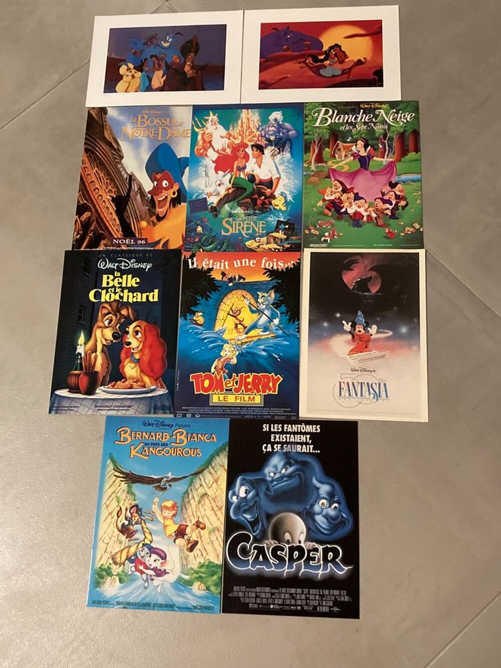 Cartes postales dessins anim&eacute;s disney et affiches 