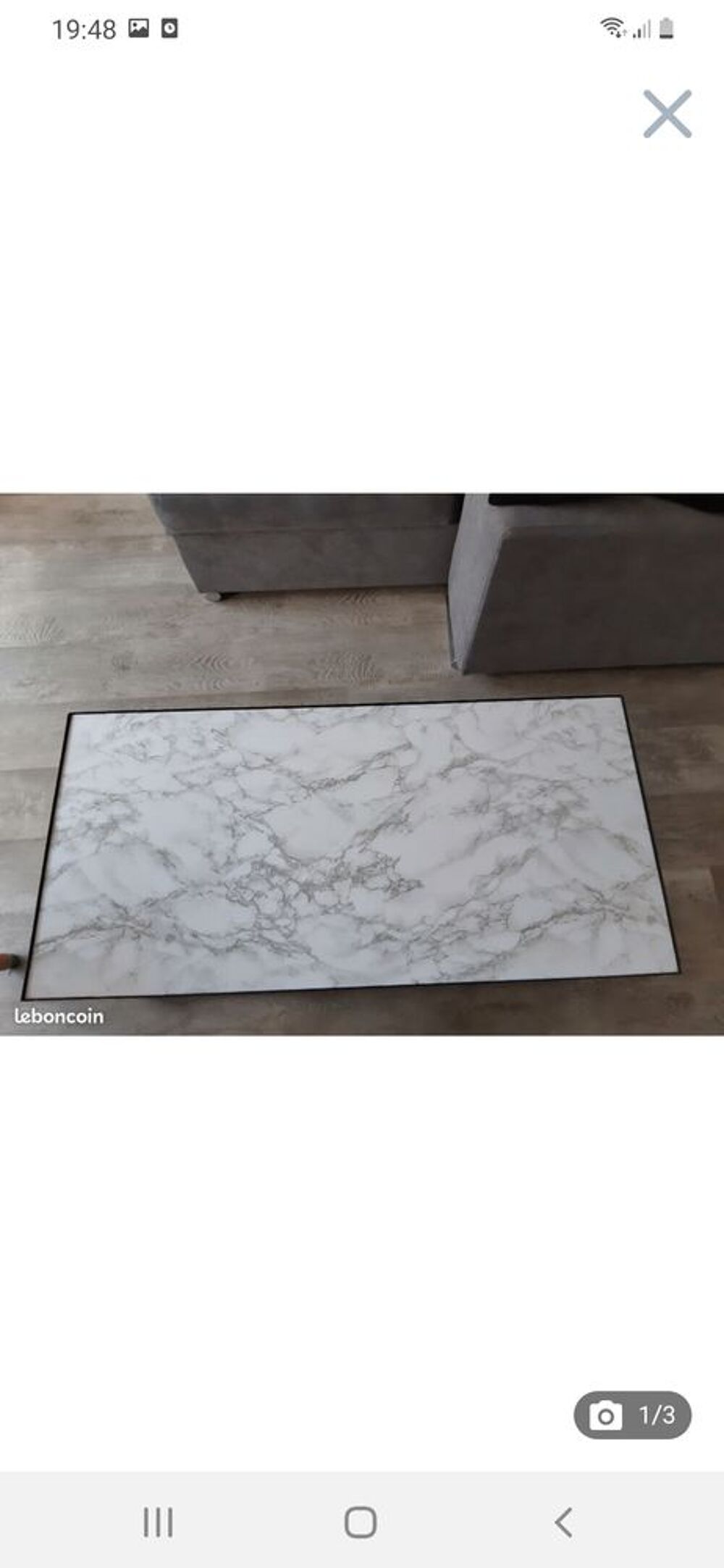 Table basse neuve
Meubles