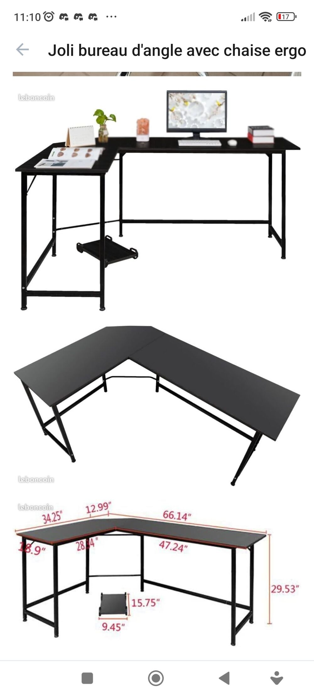 bureau d'angle Meubles