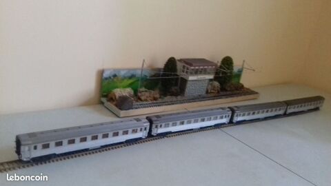 Rame de voitures voyageurs inox LIMA HO 90 Fleury (11)