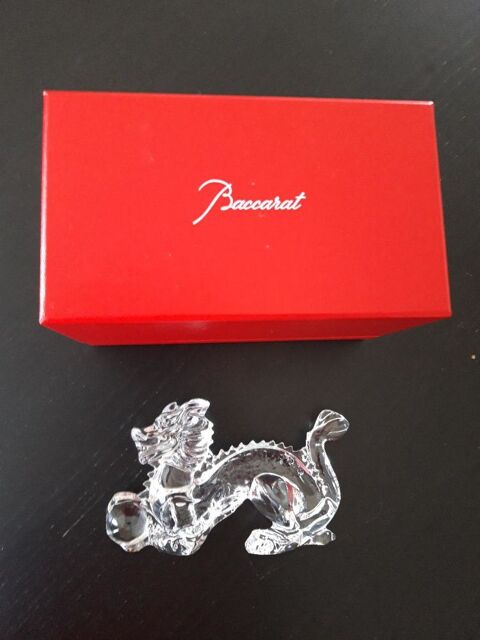 Dragon zodiaque chinois en cristal Baccarat Paris 17 (75)