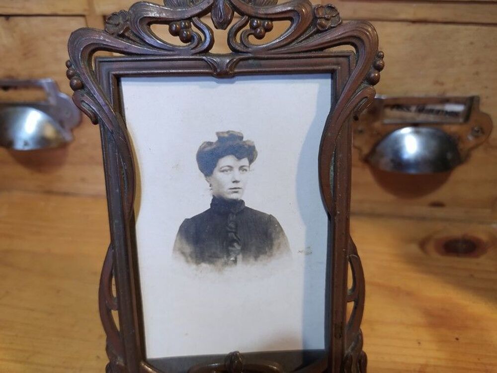 Cadre Photo Cuivre 1900 Art Nouveau Organic Frame Guimard 
