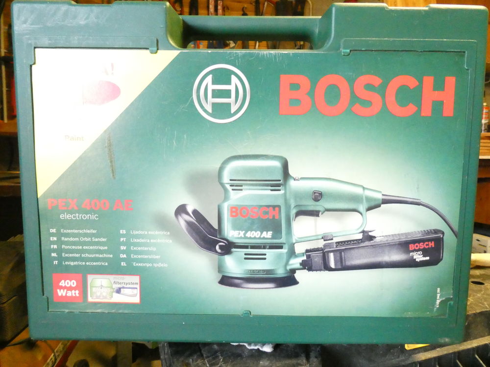 ponceuse BOSCH PEX 400 AE 400W Bricolage