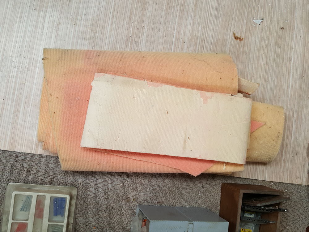 Chutes de moquette saumon Bricolage