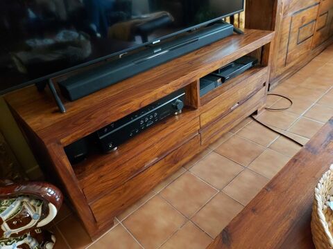 meuble TV 130 cm en palissandre 200 Longperrier (77)