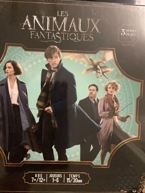 Jeu LES ANIMAUX FANTASTIQUES 
7+/12. Jouri1-6.  TEMPS 15/30 20 Saint-Fargeau-Ponthierry (77)