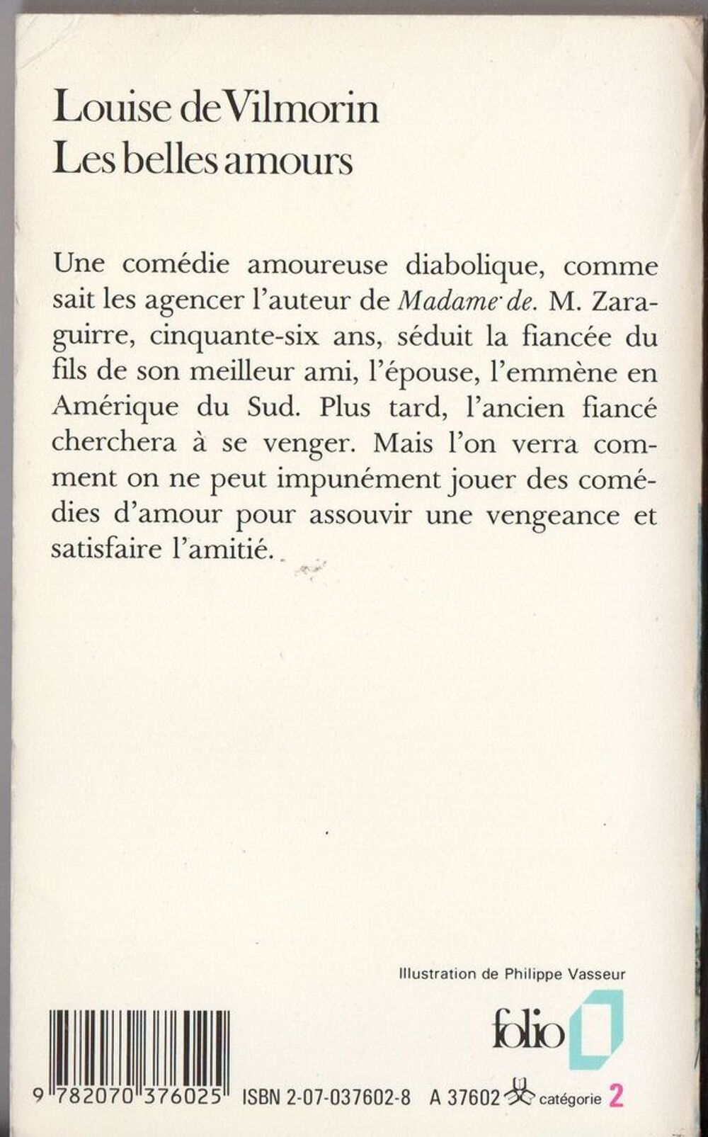 Les Belles amours - Louise de Vilmorin Livres et BD