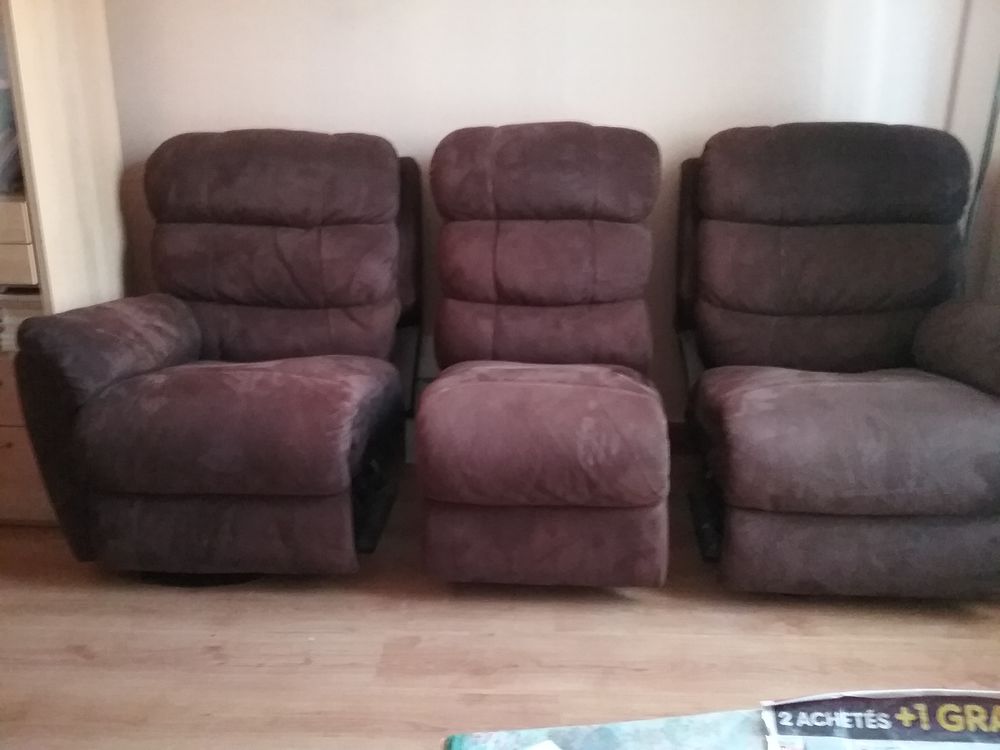 CANAPE RELAX 3 PERSONNES Meubles
