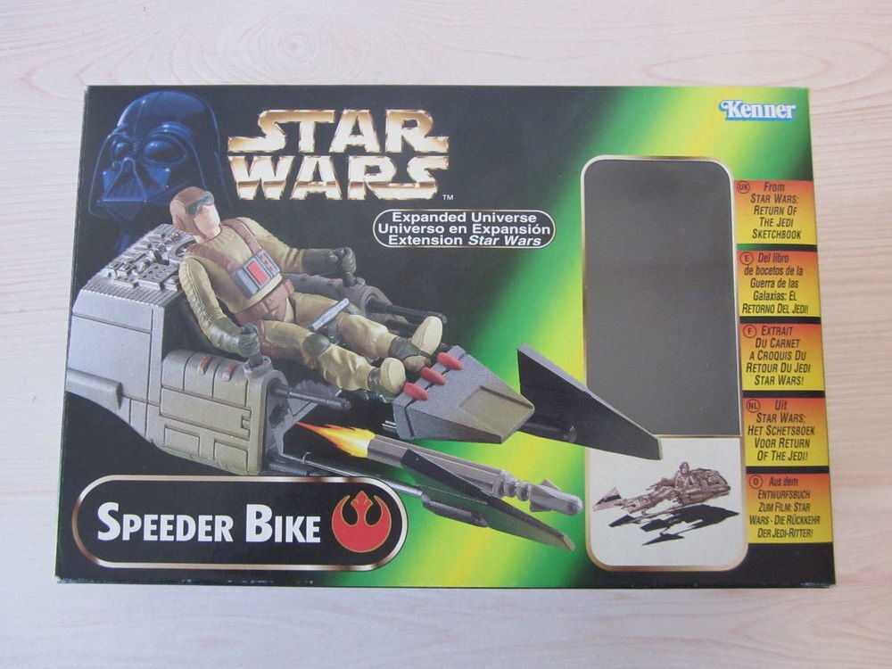 Speeder Bike + Pilote Star Wars Expanded Universe Figurine Jeux / jouets