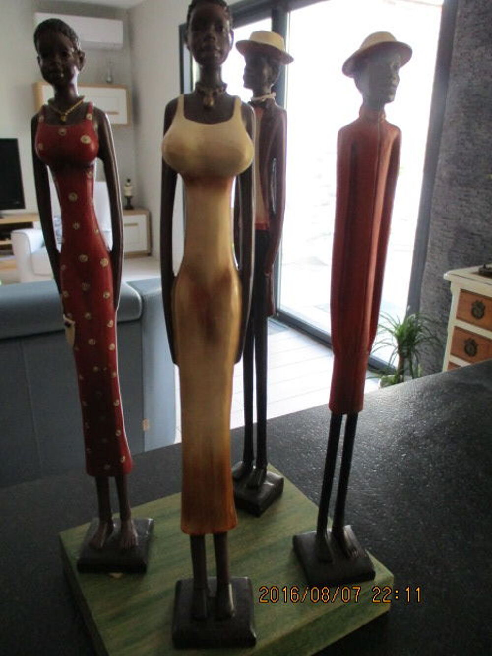 Statues sur socle Décoration