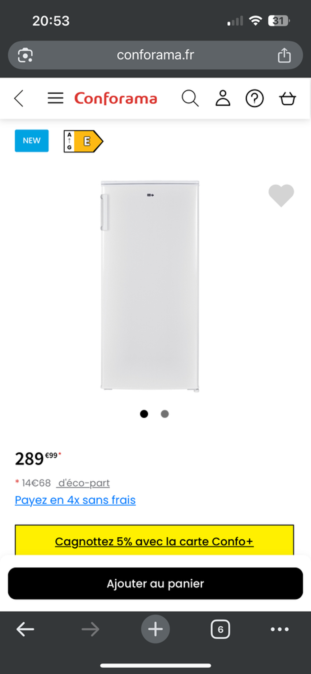 frigidaire/frigo Electroménager