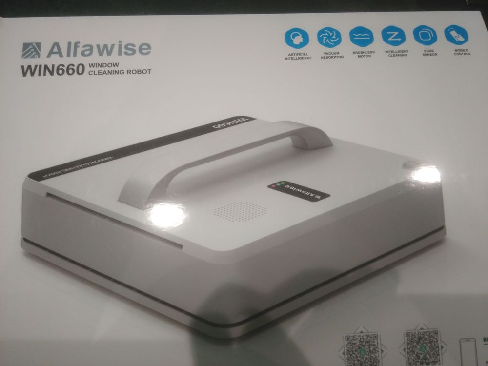  robot lave vitres ALFAWISE servi 3 fois Electroménager