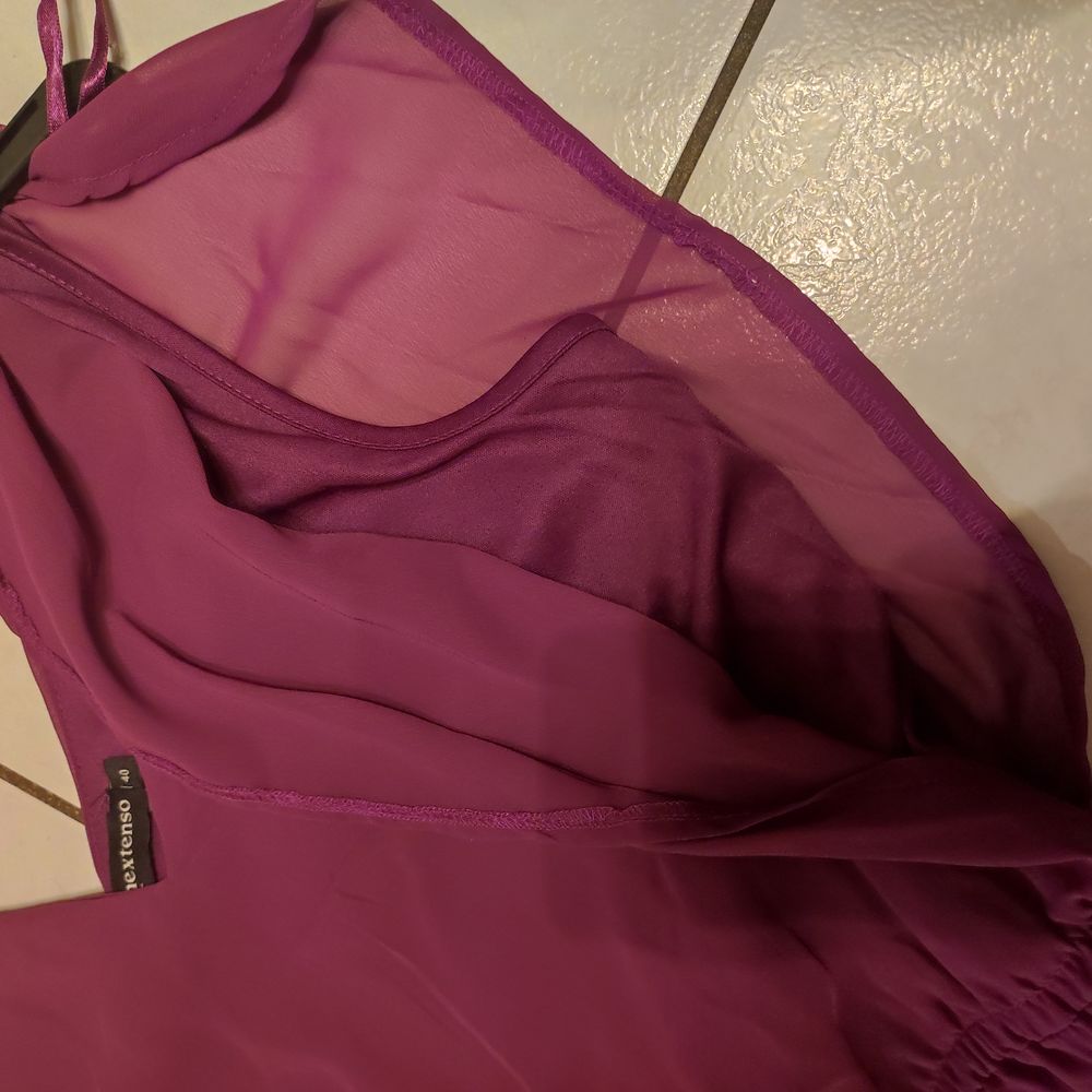 ROBE FUSHIA 2 en 1 taille 40 Vêtements
