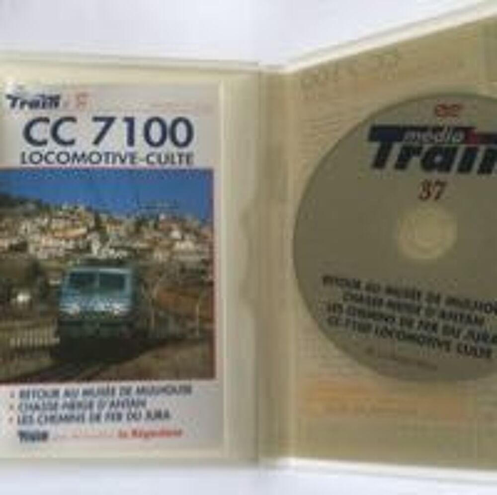 DVD media-Train n&deg; 37. CC 7100 locomotive-culte DVD et blu-ray