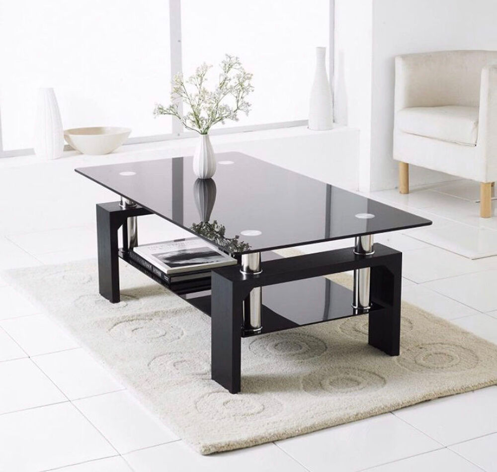 table basse noir tout neuf emball&eacute; Meubles
