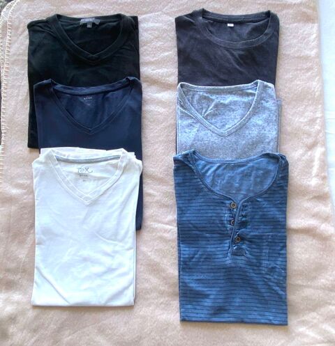 6 Tee-shirts - taille M (Lot 2) 15 Nantes (44)