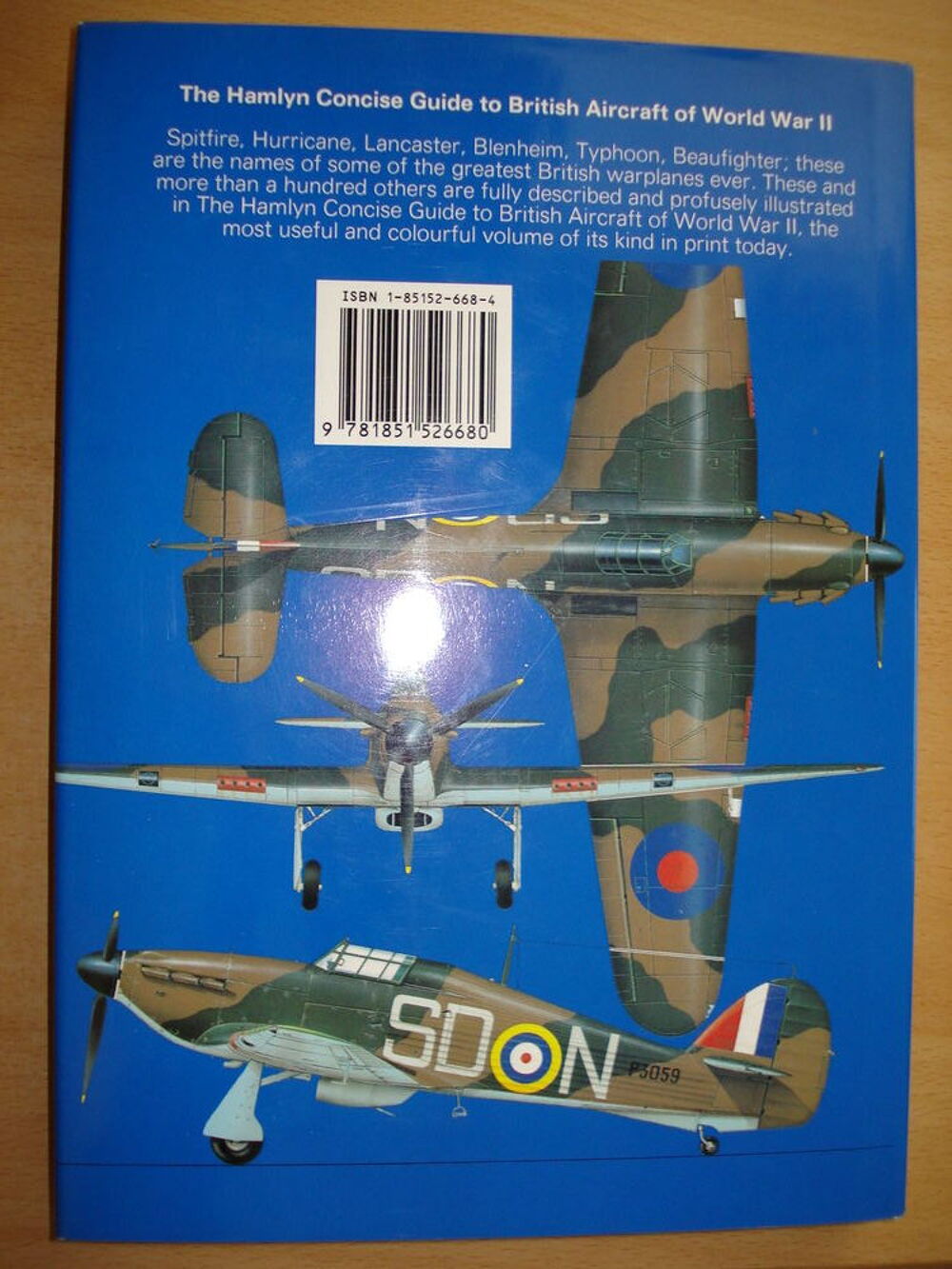 The Hamlyn concise guide to British aircraft of World War II Livres et BD
