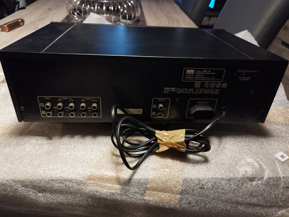 &Eacute;qualiseur sansui SE 80 Audio et hifi