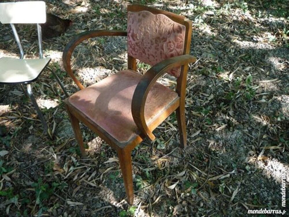 Fauteuil bridge/1950 ska&iuml;,chaise formica,d&eacute;co Meubles