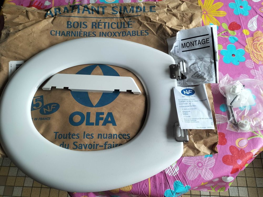lunette WC Olfa Bricolage