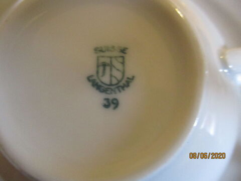 porcelaine suisse langenthal ,service à thé  50 Lachassagne (69)