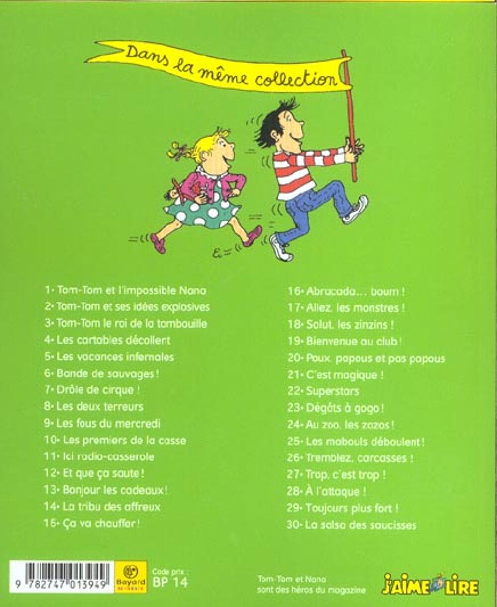 Tom-Tom et Nana Tome 16 : abracada... boum ! Livres et BD