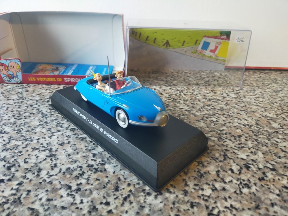 miniature Turbot-Rhino de Spirou et Fantasio
