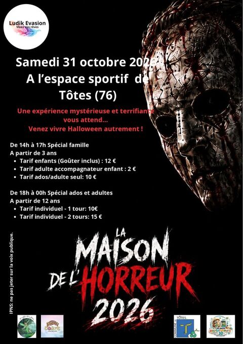 Halloween: La maison de l'horreur 0 76890 Saint-denis-sur-scie