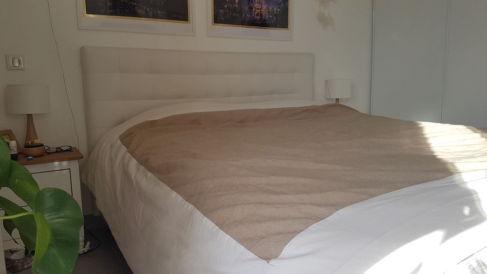Lit JAPP 2 160x200 - Blanc (BUT) Meubles