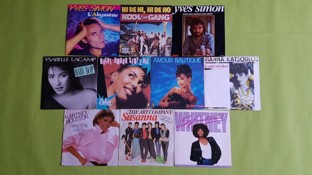 LES 45T PHOTO 1 CD et vinyles