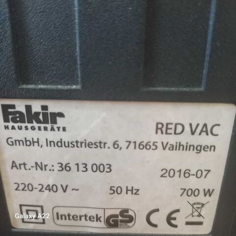 vendre aspirateur marque Fakir.  comme neuf 40 Reichstett (67)