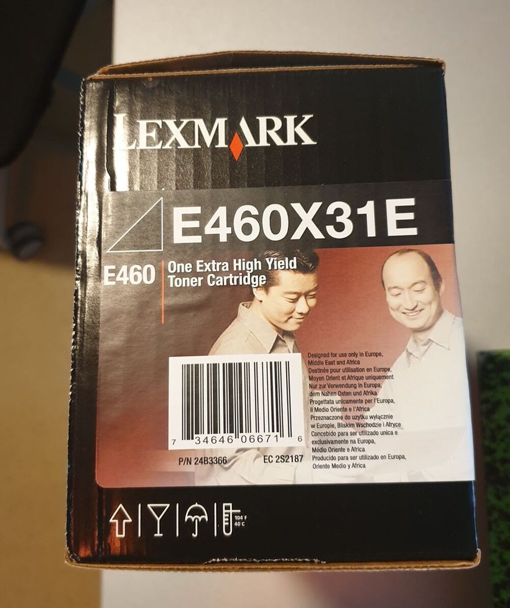 Cartouche d'encre pour imprimante Lexmark Matériel informatique