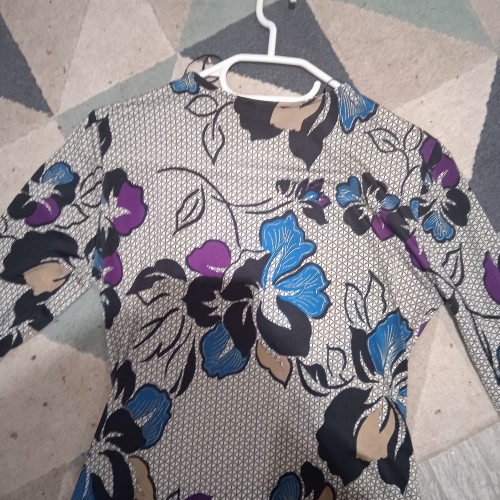 Robe cache coeur manches 3/4 marque mosquitos T 40 95 % visc Vêtements