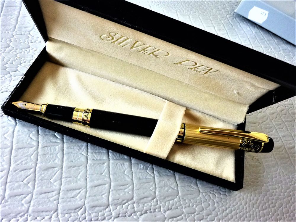 SUPERBE STYLO PLUME prototype unique 1998 Bijoux et montres