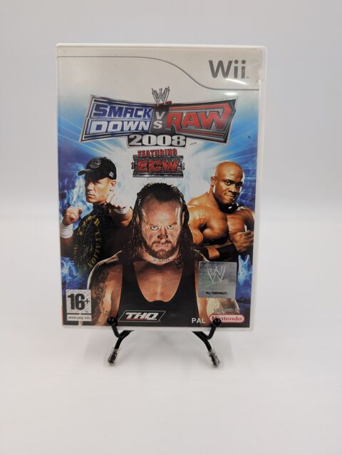 Jeu Nintendo Wii SmackDown vs Raw 2008 en boite, sans notice 1 Vulbens (74)
