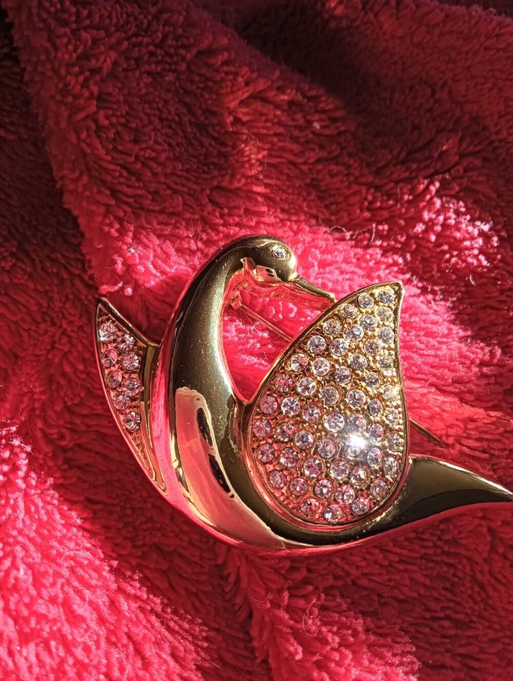 Broche Cigogne Bijoux et montres