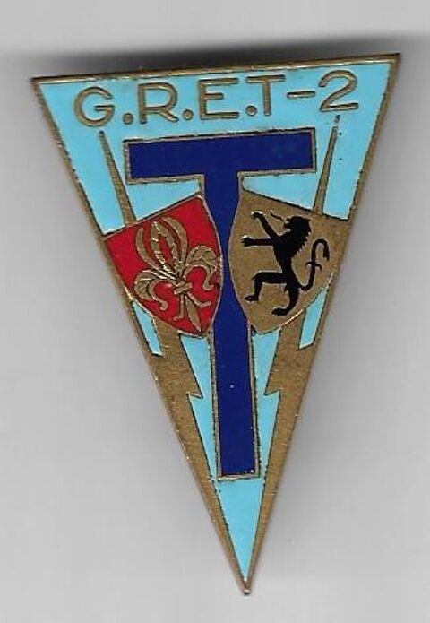 Insigne GRET 2 LILLE GROUPE 30 Fayet (02)