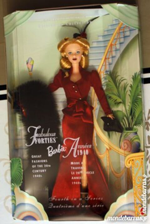 Poupe Barbie Anne 1940 (Fabulous Forties) 50 Cabestany (66)