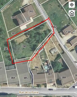  Terrain � vendre 962 m�