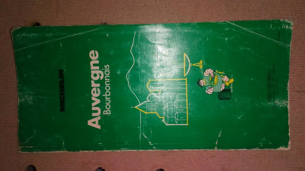 Guide Michelin Auvergne Bourbomnais Vintage Livres et BD