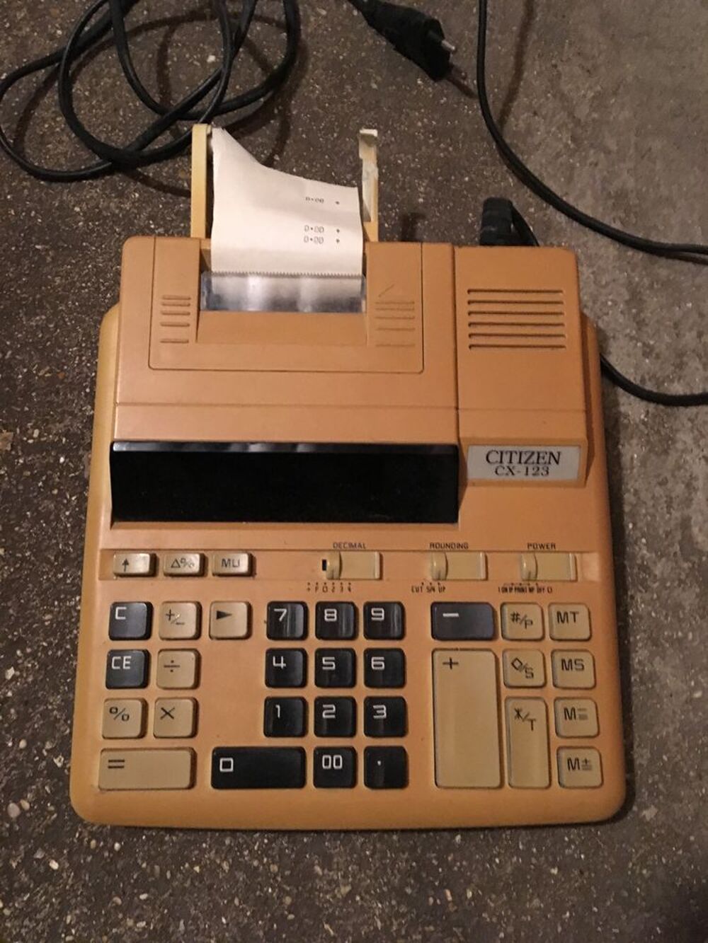 Machine &agrave; calculer Citizen 
